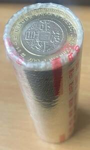 記念硬貨　福島県　地方自治法施行60周年記念 500円 バイカラークラッド貨 　50枚ロール　相馬の馬追　