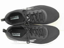 【左右サイズ違い】 レディース SKECHERS Air-Cooled Goga Mat GO RUN ELEVATE スニーカー ブラック 左24.5cm 右23.5cm 【1063】_画像3