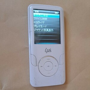 ジャンク品　DIGITAL AUDIO PLAYER デジタルオーディオプレイヤー　MP3プレイヤー　MP3プレーヤー　HMP-V204 4GB　ホワイト　日立