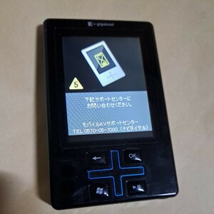 不良品　故障品　部品取り　TOSHIBA　東芝　gigabeat MET401 ブルー　4GB デジタルオーディオプレーヤー　MP3プレーヤー　本体のみ