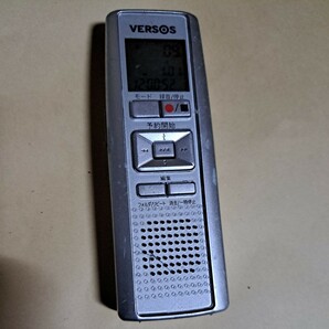 故障品 ジャンク品 部品取り  VERSOS VS-VR01 ボイスレコーダー ICレコーダー デジタルオーディオプレーヤー 本体のみの画像1