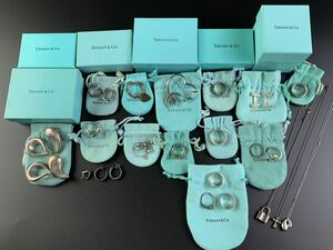 1000円〜●★大量★ TIFFANY＆Co ティファニー 色々 リング ブレスレット ピアス ブローチ 他 SV925 まとめ okoy2299915-188★ok775