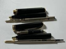 1000円〜■★筆記確認済★ MONTBLANC ボールペン ペンシル クラシック ジェネレーション ブラック 2本 まとめokoy2355611-337★o9296_画像3