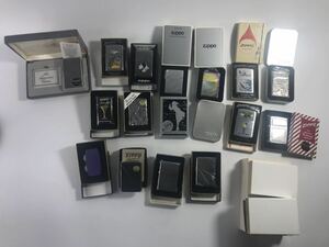 1000円〜■★着火未確認★ オイルライター ZIPPO 色々 釣り ラグビー WIND-PROOF Armor マネークリップ まとめ ★okoy2391564-203★op3175