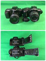 1,000円売切■ 動作未確認 Nikon F50 F-401 Canon EOS kiss PENTAX SFX MINOLTA ZOOM80 a7000 レンズ おまとめ okoy-2402174-193★N1024_画像2