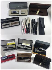 1000円〜●★筆記未確認★ 万年筆 色々 PILOT PLATINUM PARKER 他 ペン先 14K-585 #3776 18k 他 替えインク付★okoy2370123-233★op3180