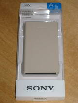 SONY WALKMAN 純正 ソフトケース CKS－NWA40 ゴールド/GOLD Aシリーズ NW-A30 A40 A50 シリーズ専用 送¥140～_画像1