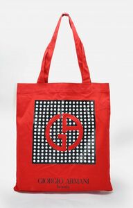 gab6 new goods unused genuine article GIORGIO ARMANIjoru geo * Armani Novelty tote bag 