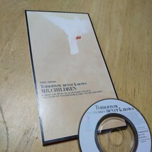 #8cmCD【Mr.Children 『Tomorrow never knows』】1994年　送料無料、返金保証_画像1