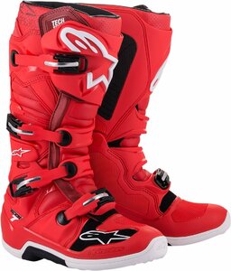 US 8 - レッド - ALPINESTARS アルパインスターズ Tech 7 ブーツ