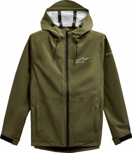 Lサイズ - ミリタリーグリーン - ALPINESTARS アルパインスターズ Omni レイン ジャケット