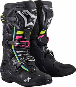 US 10 - ブラックヒュー - ALPINESTARS アルパインスターズ Tech 10 Supervented ブーツ