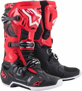 US 9 - ブラック/レッド - ALPINESTARS アルパインスターズ Tech 10 ブーツ