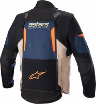 Sサイズ - ブルー/ブラック/オレンジ - ALPINESTARS アルパインスターズ Halo Drystar ジャケット_画像2