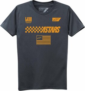 XLサイズ - チャコール - ALPINESTARS アルパインスターズ Front Tシャツ