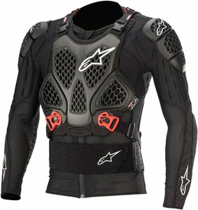 Sサイズ - ブラック/レッド - ALPINESTARS アルパインスターズ バイオニック テック V2 ジャケット