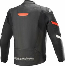 サイズ US 40 / EU 50 - ブラック/レッド - ALPINESTARS アルパインスターズ Faster v2 レザー ジャケット_画像2