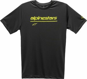 XL Size -Black -alpinestars Alpine Stars Tech Line Up Performance T -For