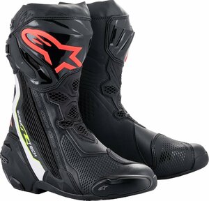 US 10.5 EU 45 - ブラック/レッド - ALPINESTARS アルパインスターズ Supertech R ブーツ