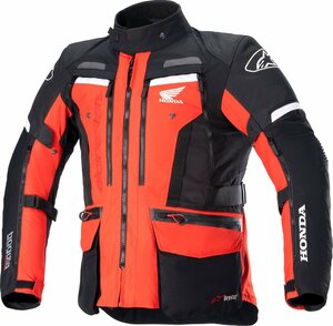 Mサイズ - レッド/ブラック - ALPINESTARS アルパインスターズ Honda Bogot? Pro Drystar ジャケット