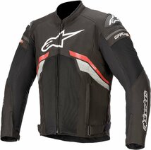 3XLサイズ - ブラック/レッド/ホワイト - ALPINESTARS アルパインスターズ T-GP プラス R Air ジャケット_画像1