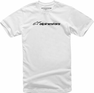 2XLサイズ - ホワイト/ブラック - ALPINESTARS アルパインスターズ Linear Combo Tシャツ