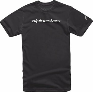Mサイズ - ブラック/グレー - ALPINESTARS アルパインスターズ Linear Wordmark Tシャツ