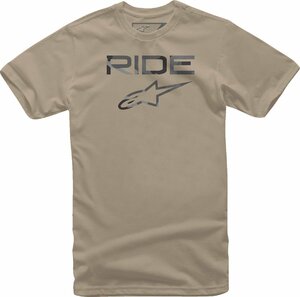 2XLサイズ - カモ サンド - ALPINESTARS アルパインスターズ Ride 2.0 Tシャツ