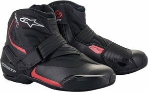 US 10.5 / EU 45 - ブラック/レッド - ALPINESTARS アルパインスターズ SMX-1R V2 ブーツ