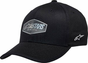 L/XLサイズ - ブラック - ALPINESTARS アルパインスターズ Emblem ハット キャップ