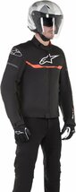 2XLサイズ - ブラック/ホワイト/レッド - ALPINESTARS アルパインスターズ T-SP S 防水 ジャケット_画像2