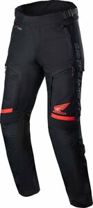 Lサイズ - ブラック/レッド - ALPINESTARS アルパインスターズ Honda Bogot Pro Drystar パンツ