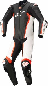 サイズ US 48 / EU 58 - ブラック/ホワイト/レッドフローレセント ALPINESTARS アルパインスターズ Missile v2 1ピース スーツ