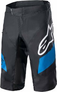 US 34 - ブラック/ブルー - ALPINESTARS アルパインスターズ 自転車用 Racer ショーツ/ショートパンツ