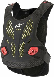 M/Lサイズ - アンスラサイト/レッド - ALPINESTARS アルパインスターズ シークエンス チェスト プロテクター