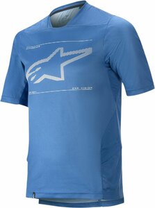 Xl size -blue -short -рукав -алпинестарс альпийские звезды велосипед