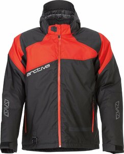 3XL size - black / red - ARCTIVA pivot 5f-tido jacket 