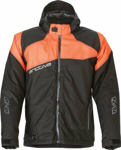 2XL size - black / orange - ARCTIVA pivot 5f-tido jacket 