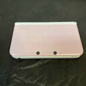 ニンテンドー3DSLL本体 ピンク×ホワイト バッテリー欠品