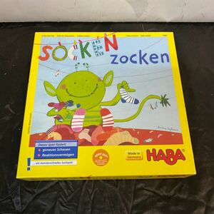ボードゲーム HABA ソックスモンスター 日本語訳付き ハバ社 Socken Zocken