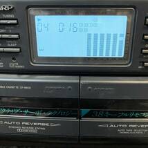 SHARP CDラジカセ OT-88CD シャープ 昭和レトロ アンティーク_画像2