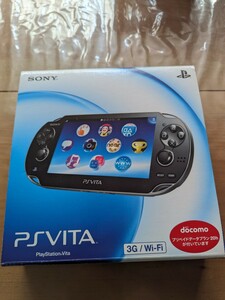 PlayStation SONY PSVITA Vita ヴィータ ブラック 3G Wi-Fiモデル クリスタルブラック 外箱付