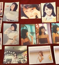 【5AK春12008D】★１円スタート★昭和アイドル★ブロマイド★生写真★18枚★河合奈保子★田中好子★榊原郁恵など★歌手★女優_画像3