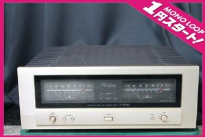 【重14jP12148F】★１円スタート★Accuphase★アキュフェーズ★P-4200★ステレオ★パワーアンプ★アンプ★音響機器★通電確認済み★現状品