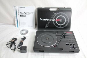 【1yP12191F】★Vestax★ベスタクス★handy trax USB★ポータブル ターンテーブル★ブラック★黒★音出し確認済み★音響機器★現状品