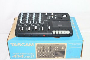 【12qP10144F】★TASCAM★タスカム★414 MKⅡ★カセットテープ★PORTASTUDIO★音響機器★マルチトラックレコーダー★箱付き★現状品