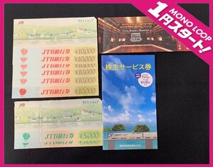 【5YK清11012A】１円スタート★JTB旅行券★ナイストリップ★10.000×6★5000×2★総額70.000円★おまけつき★旅行券券★ギフトカード★