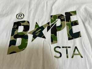 BAPE ABC CAMO BAPE STA LOGO Tシャツ★エイプ ape 迷彩