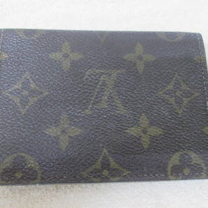 (6)♪LOUIS VUITTON ルイヴィトン ポルト2カルト ヴェルティカル 定期入れ モノグラム M60533 パスケース CA0060の画像3