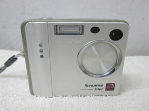 (6)♪FUJIFILM 富士フィルム FinePix F401 ファインピクス コンパクト デジタルカメラ 充電器 説明書付き 動作未確認 現状品
